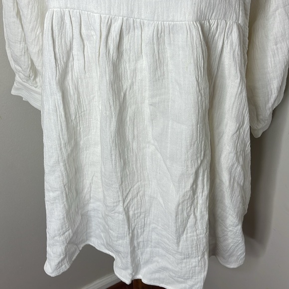 NWT Pomander Place‎ White Gauze Millie Dress - Picture 8 of 12